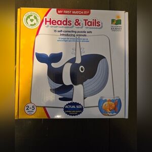 The Learning Journey Heads And Tails Match It Puzzles